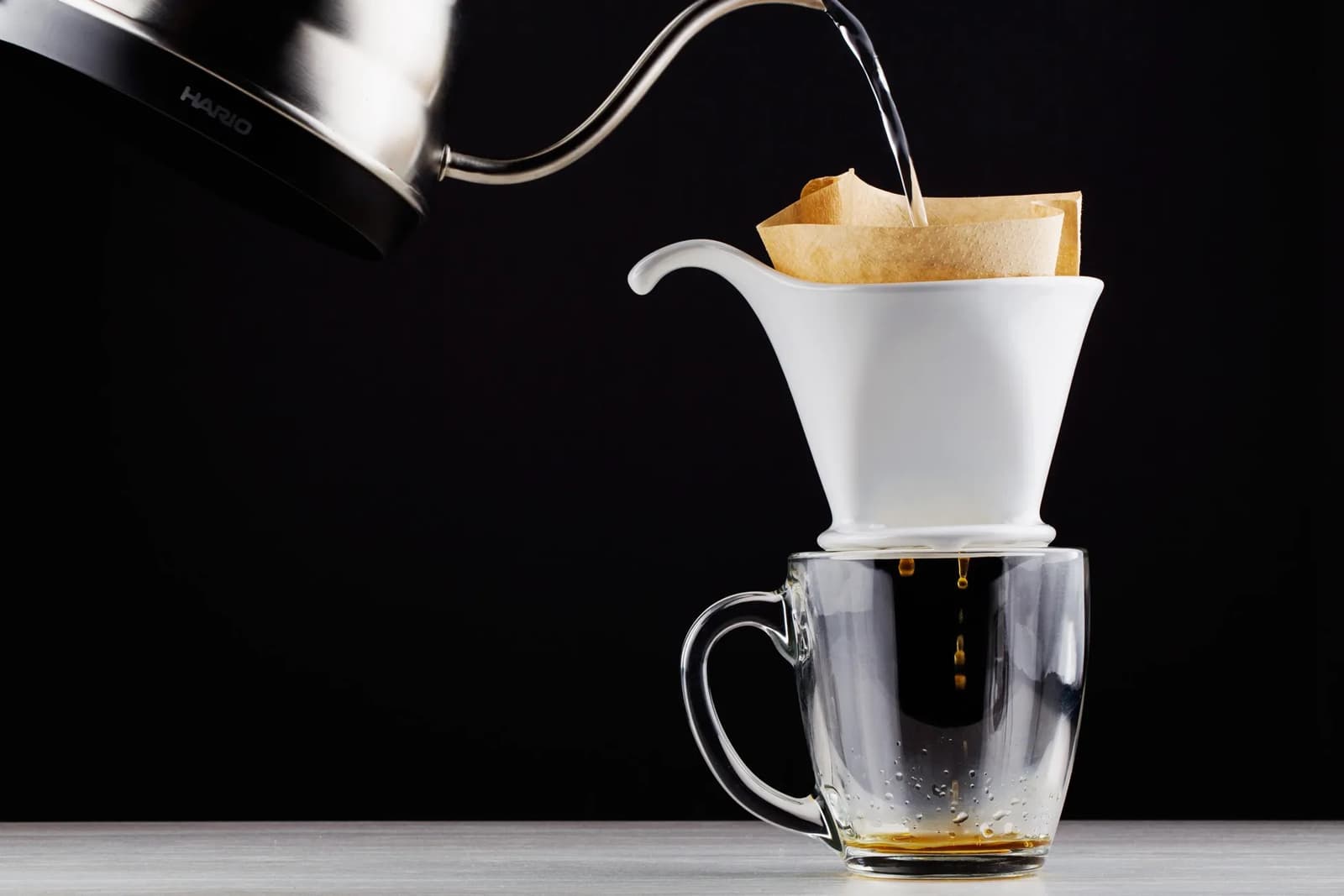 Pour over coffee dripper - manual brewing method for complete control and exceptional flavor clarity